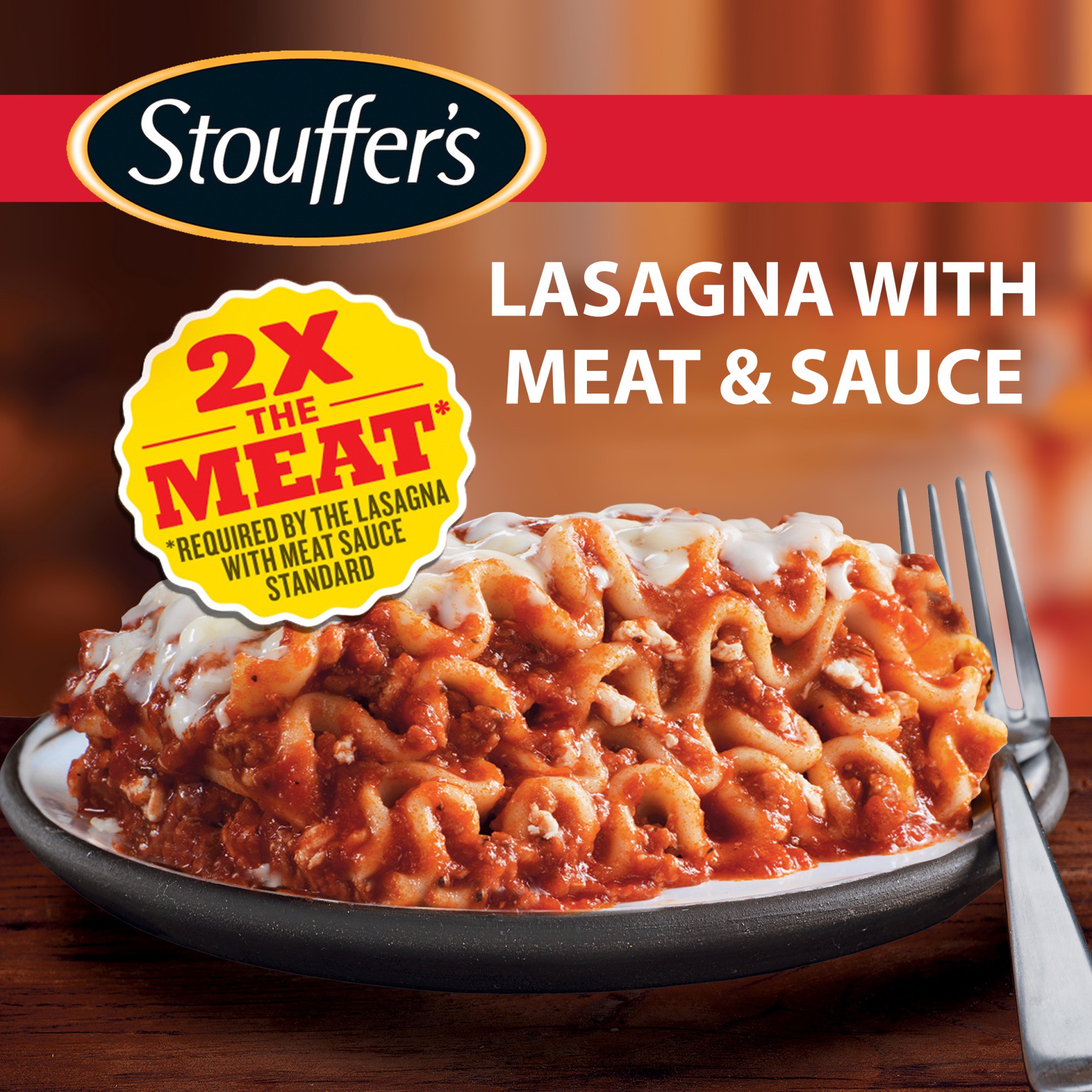 slide 3 of 7, Stouffer's Classics Lasagna Bake With Meat Sauce, 11.5 oz