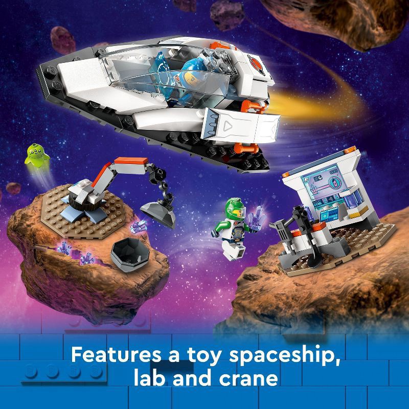 slide 3 of 6, LEGO City Spaceship and Asteroid Discovery Set 60429, 1 ct