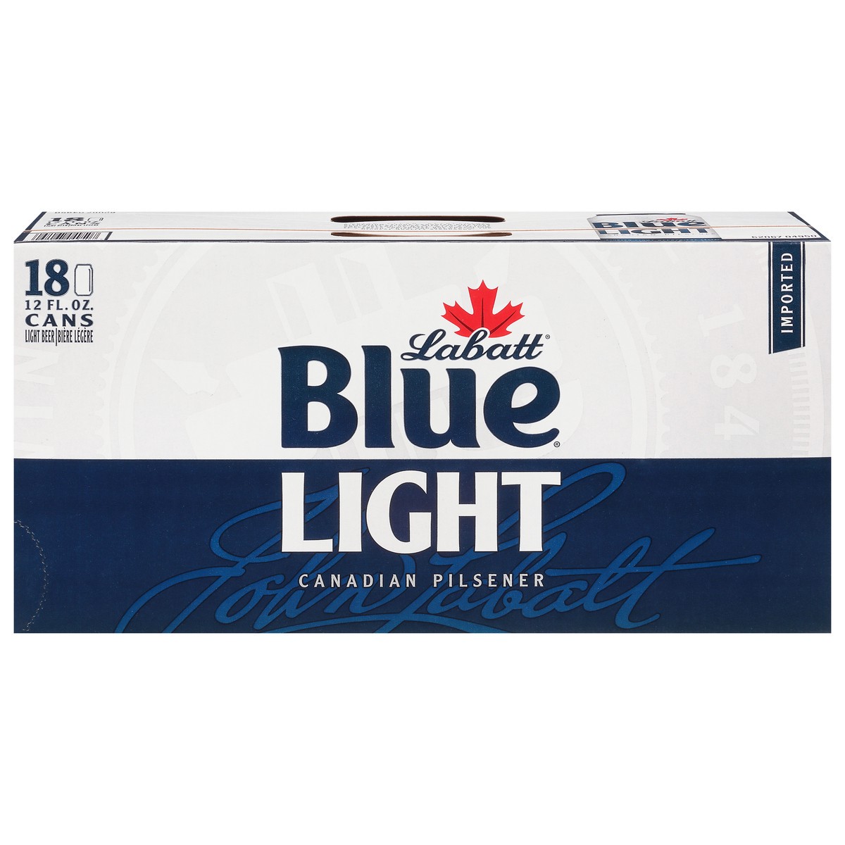 slide 1 of 12, Labatt Blue Imported Canadian Pilsener Light Beer 18 - 12 fl oz Cans, 18 ct