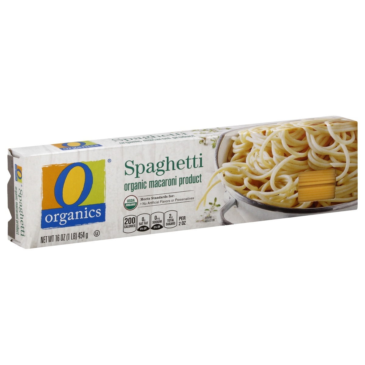 slide 1 of 1, O Orgnc Pasta Spaghetti, 