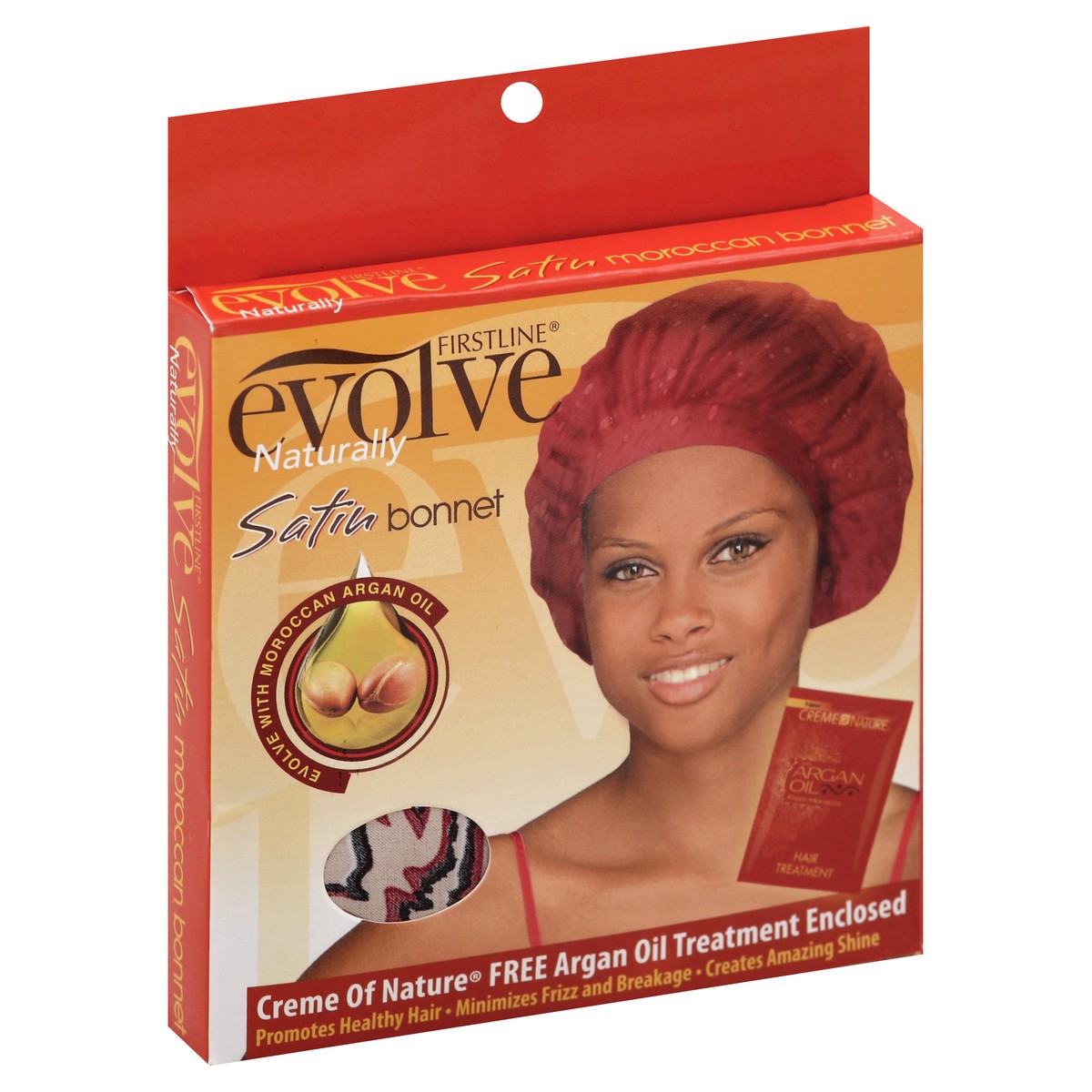 slide 4 of 5, Firstline Evolve Moroccan Satin Essentials Bonnet 1 ea, 1 ct