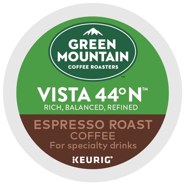 slide 1 of 4, Keurig Green Mountain Coffee Roasters Vista 44N Espresso Roast K-Cup Pods, 6 ct