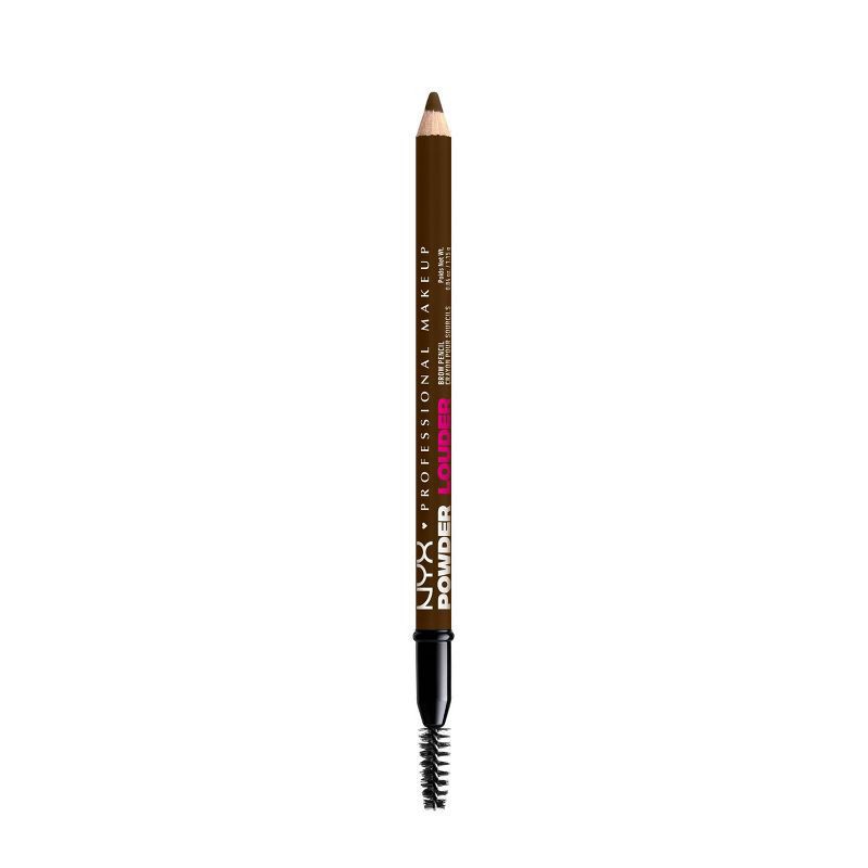 slide 2 of 14, NYX Professional Makeup Powder Louder Brow Pencil - Espresso - 0.13oz, 0.13 oz