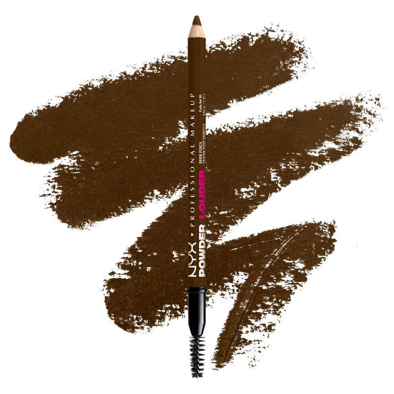 slide 10 of 14, NYX Professional Makeup Powder Louder Brow Pencil - Espresso - 0.13oz, 0.13 oz