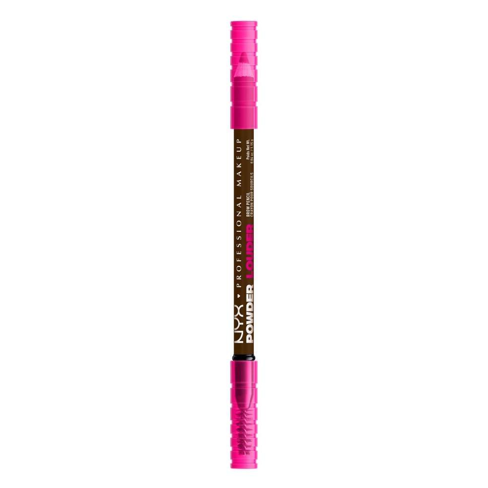 slide 1 of 14, NYX Professional Makeup Powder Louder Brow Pencil - Espresso - 0.13oz, 0.13 oz