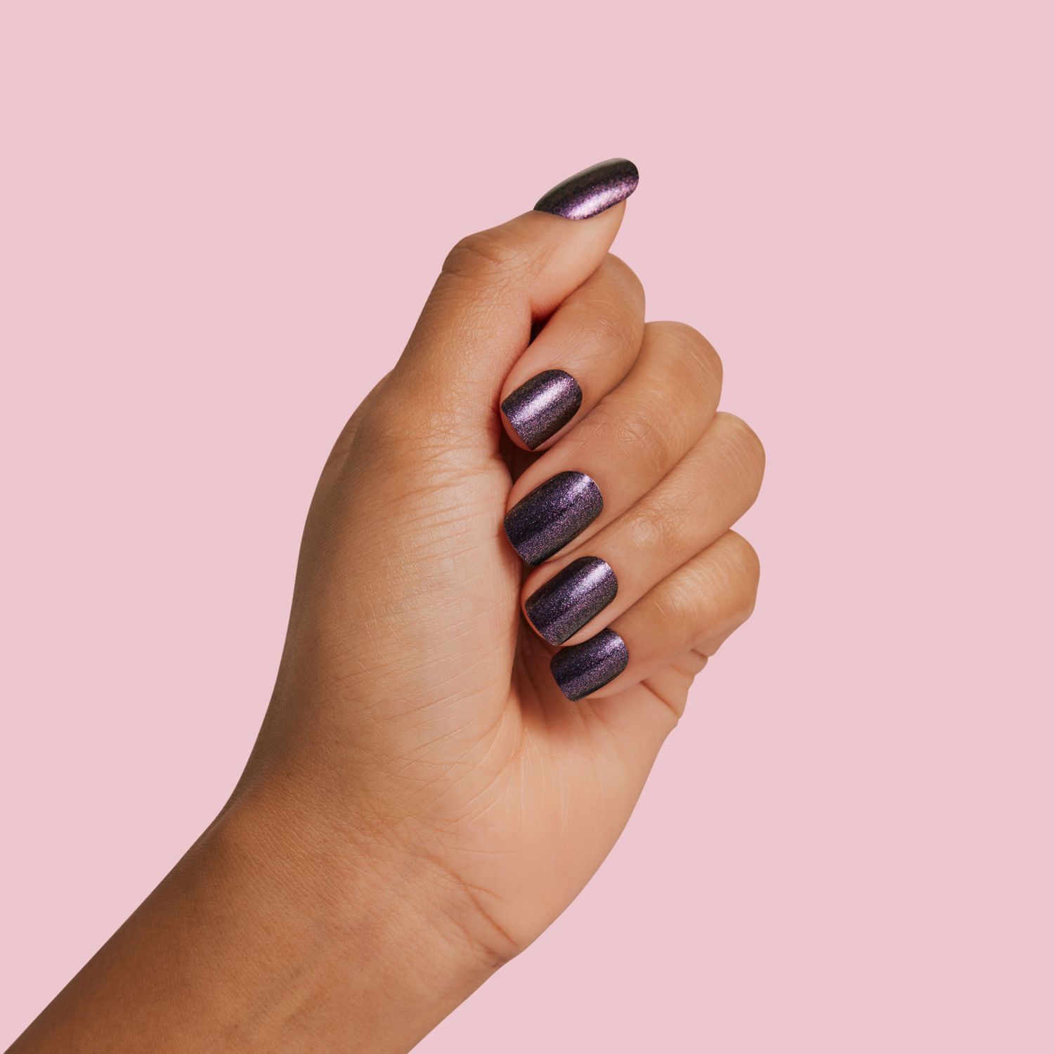 slide 3 of 4, Dashing Diva Gloss Gel Strip Palette, Fig Pop, 32 ct