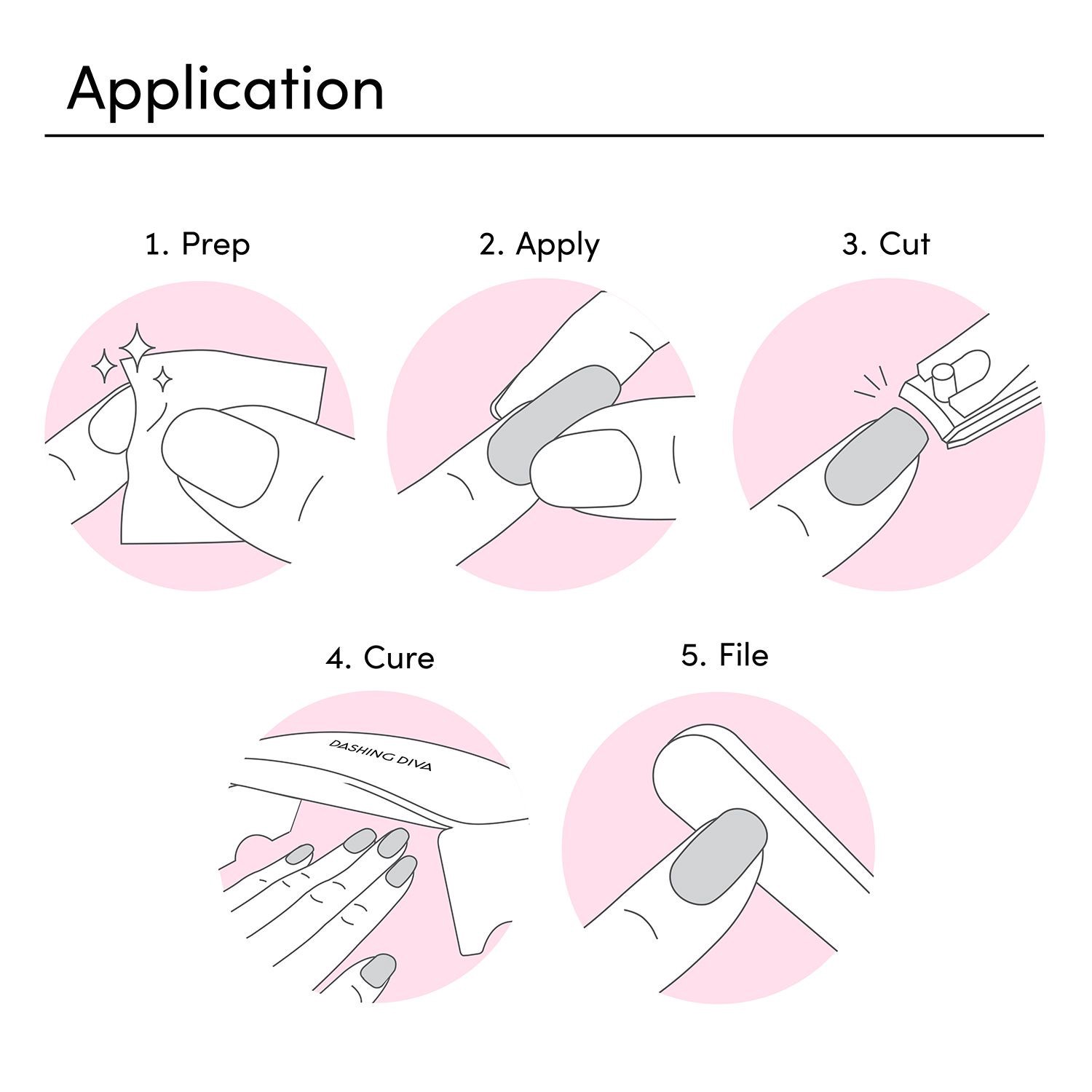 slide 2 of 8, Dashing Diva Gloss Gel Strip Palette, Ruby Red Apple, 32 ct