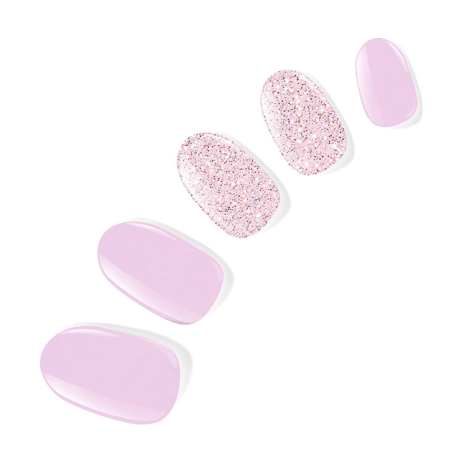 slide 6 of 7, Dashing Diva Gloss Gel Strip Palette, Fig Pop, 32 ct