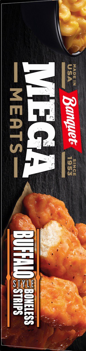 slide 7 of 9, Banquet MEGA Meats Buffalo-Style Chicken Strips, Frozen Meal, 13.2 oz., 13.2 oz
