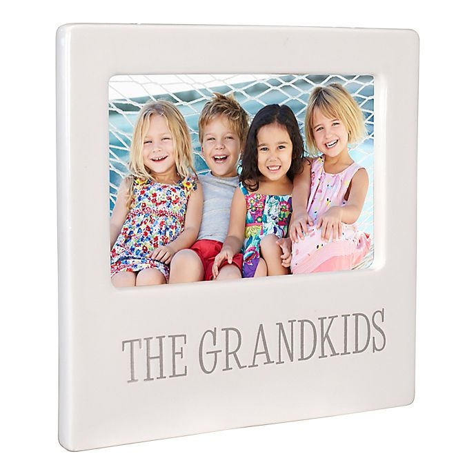 slide 2 of 2, Malden The Grandkids Picture Frame - White, 4 in x 6 in