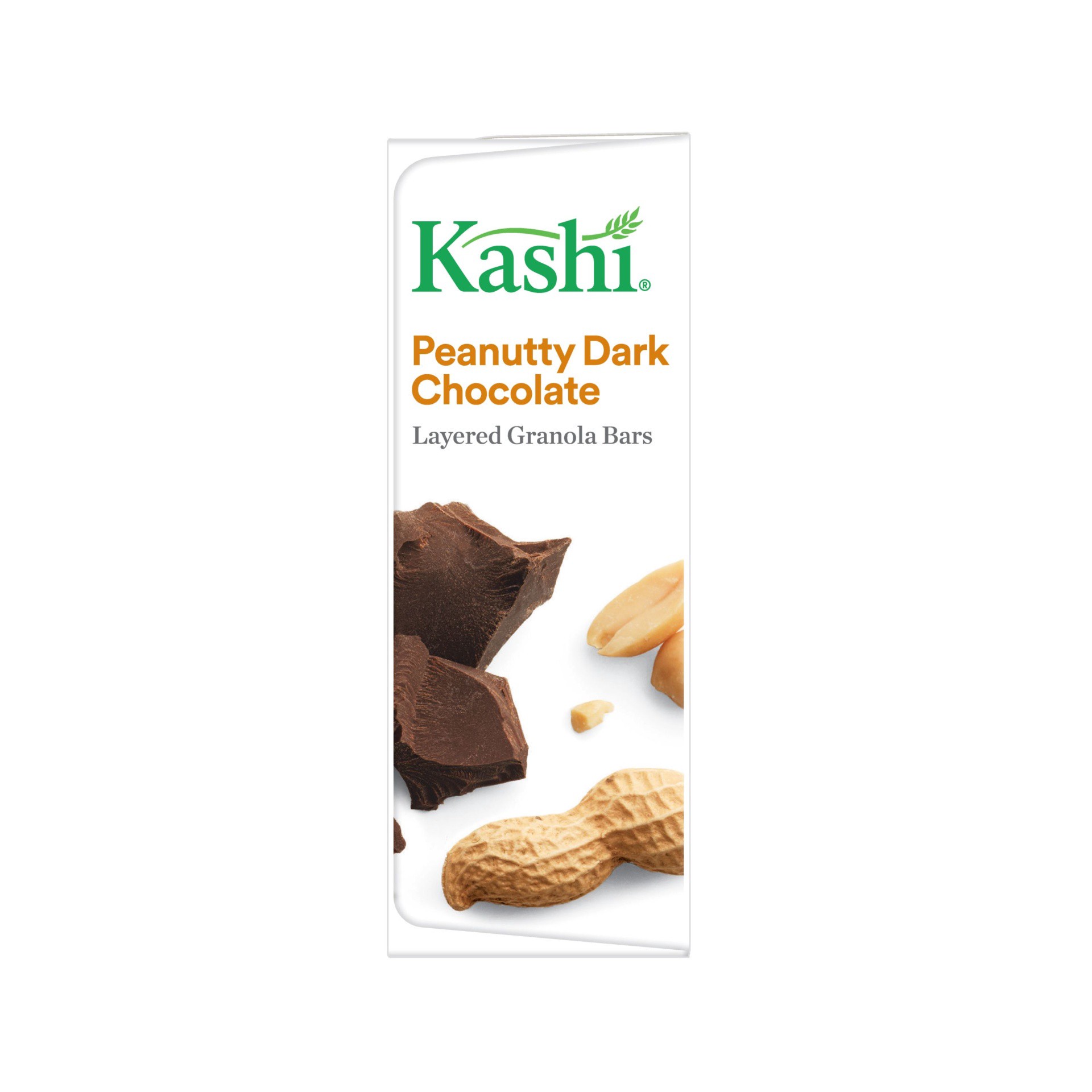 slide 4 of 7, Kashi Peanutty Dark Chocolate Layered Granola Bars, 6 ct; 1.1 oz