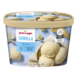 Giant Eagle Vanilla Ice Cream