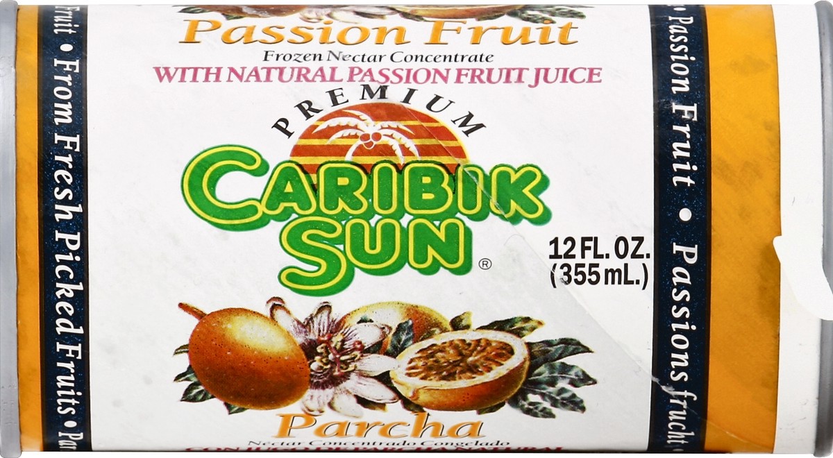 slide 2 of 3, Caribik Sun Passion Fruit Nectar - 12 oz, 12 oz