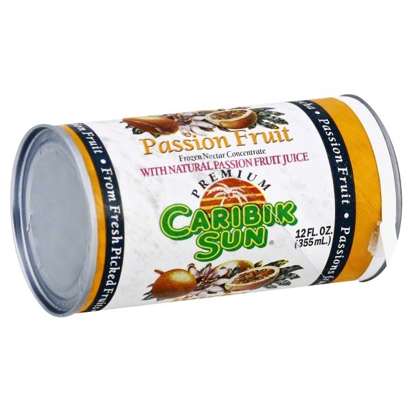 slide 1 of 3, Caribik Sun Passion Fruit Nectar - 12 oz, 12 oz