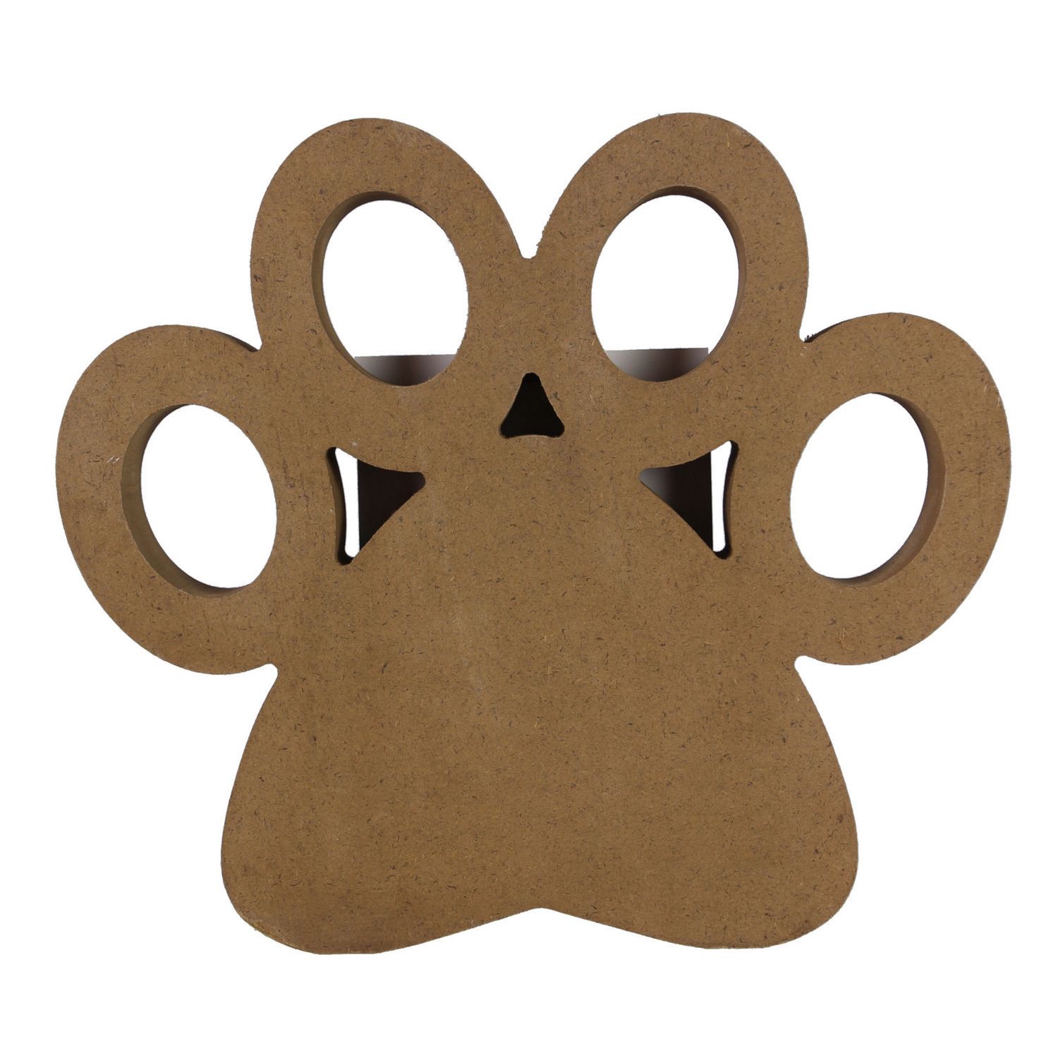 slide 2 of 4, YOUNGS Wood Pawprint Clip Photo Frame, 1 ct