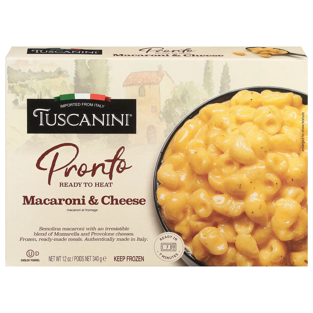 slide 1 of 14, Tuscanini Macaroni & Cheese, 12 oz