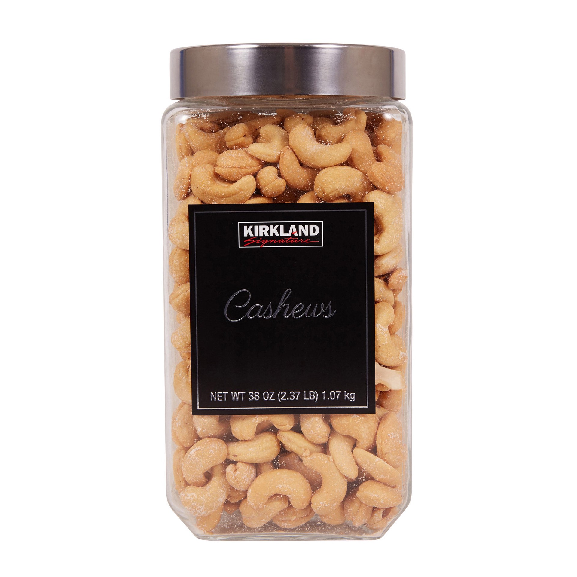 slide 1 of 2, Kirkland Signature Cashews, 38 oz, 