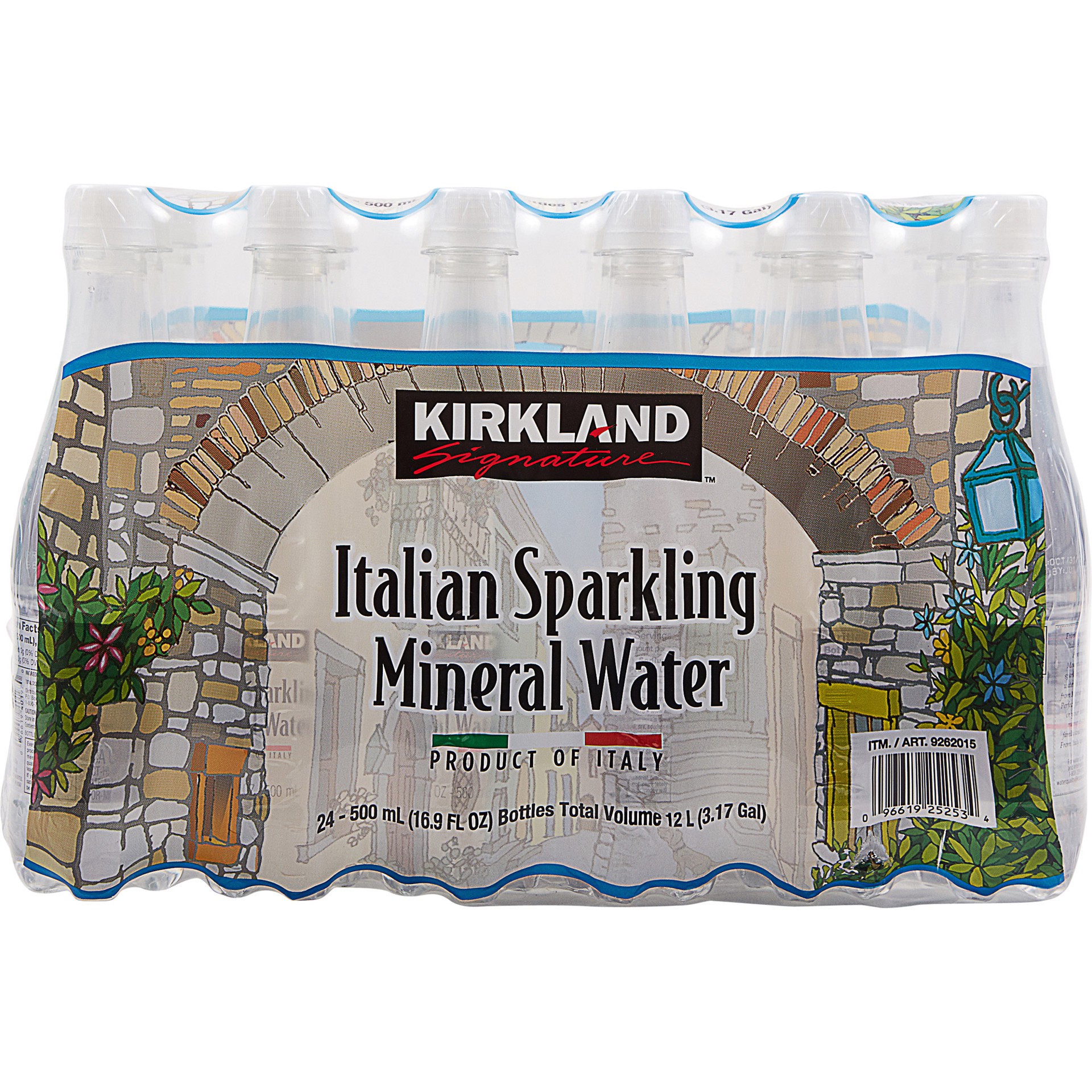 slide 1 of 2, Kirkland Signature Italian Sparkling Mineral Water, 16.9 oz