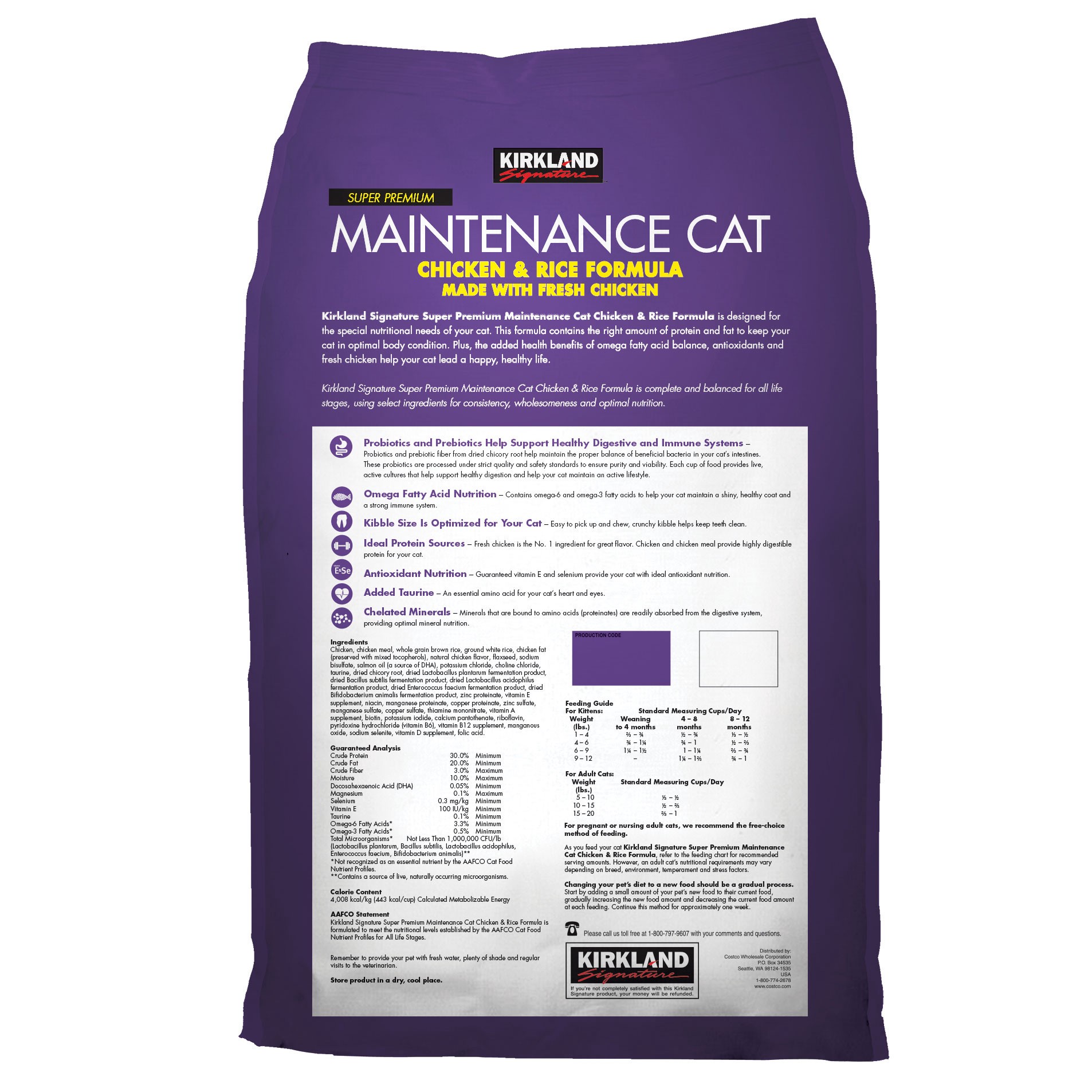 Kirkland Signature Super Premium Cat Food 25 lb Shipt