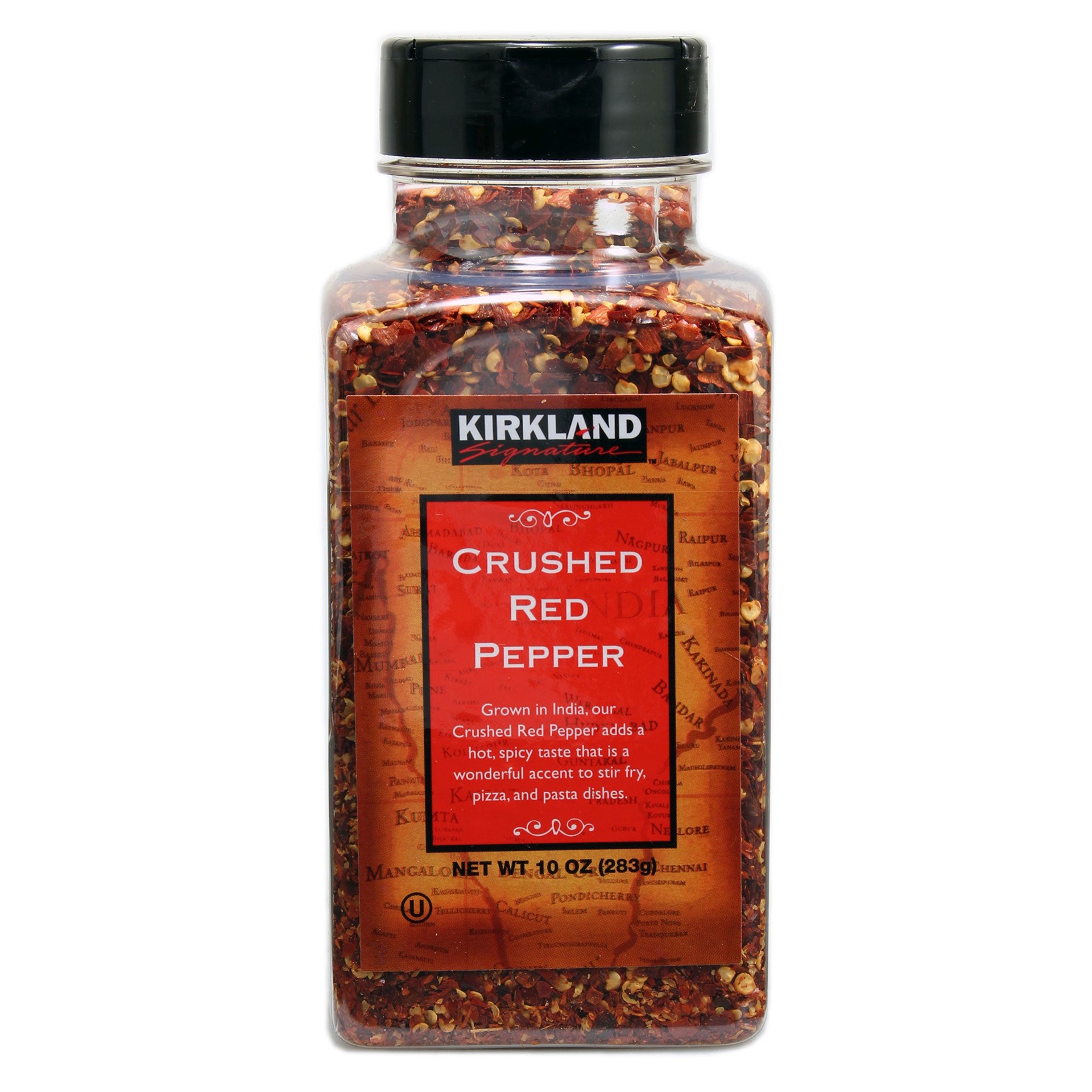 slide 1 of 1, Kirkland Signature, Crushed Red Pepper, 10 oz, 