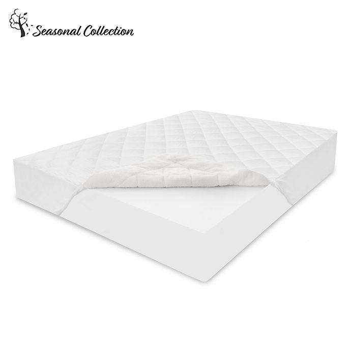 slide 2 of 8, SensorPEDIC All Seasons Reversible Full Mattress Pad, 1 ct