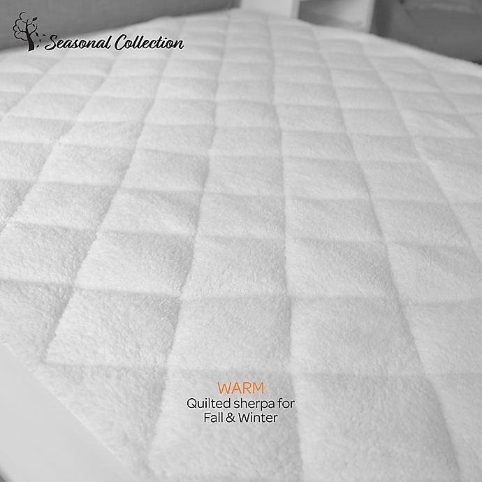 slide 5 of 8, SensorPEDIC All Seasons Reversible Full Mattress Pad, 1 ct