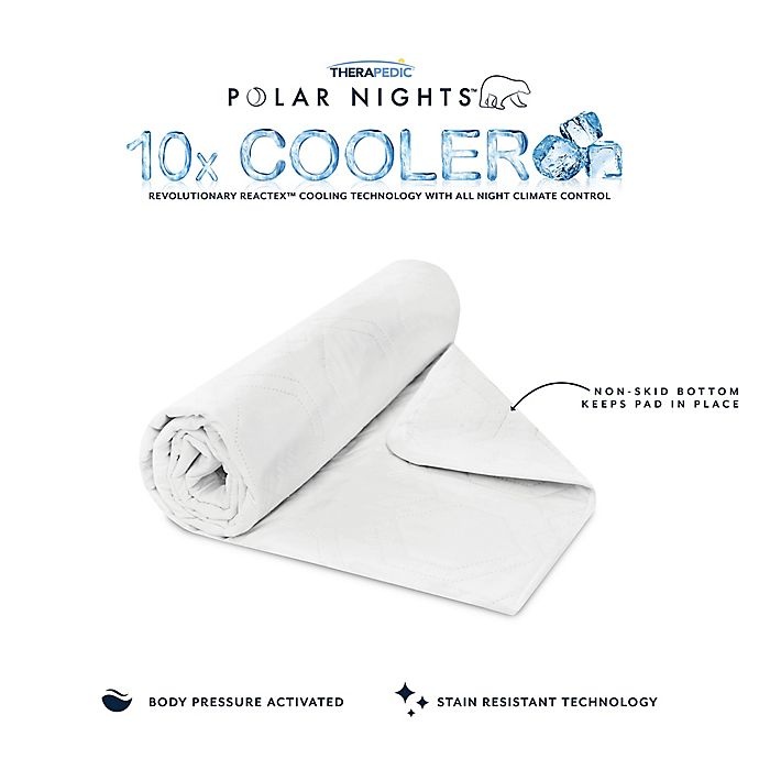 slide 4 of 7, Therapedic Polar Nights 10x Cooling Personal Underpad, 1 ct