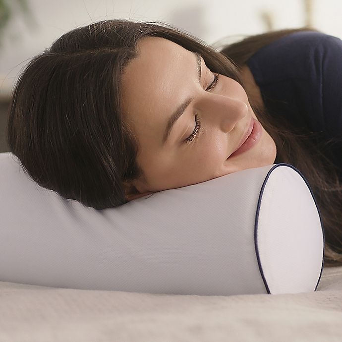 Therapedic memory foam hot sale neck roll pillow