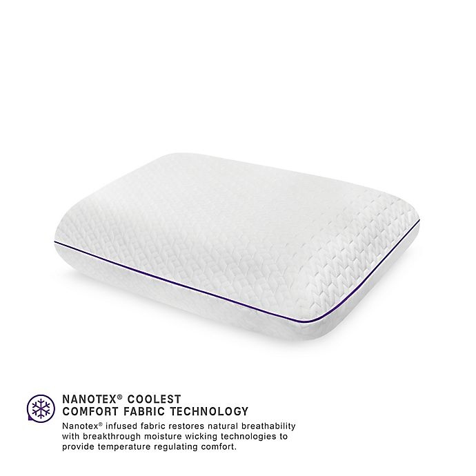 slide 4 of 9, SensorPEDIC Coolest Comfort Memory Foam Bed Pillow, 1 ct