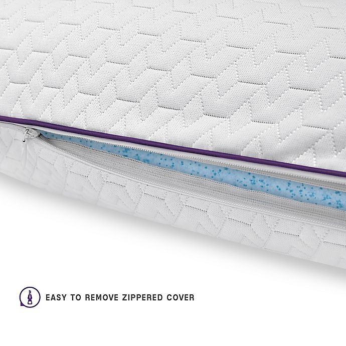 slide 5 of 9, SensorPEDIC Coolest Comfort Memory Foam Bed Pillow, 1 ct