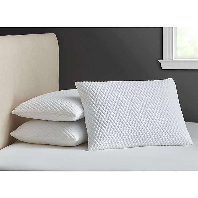 slide 2 of 10, Therapedic Contour Rayon Bed Pillow - White, 1 ct