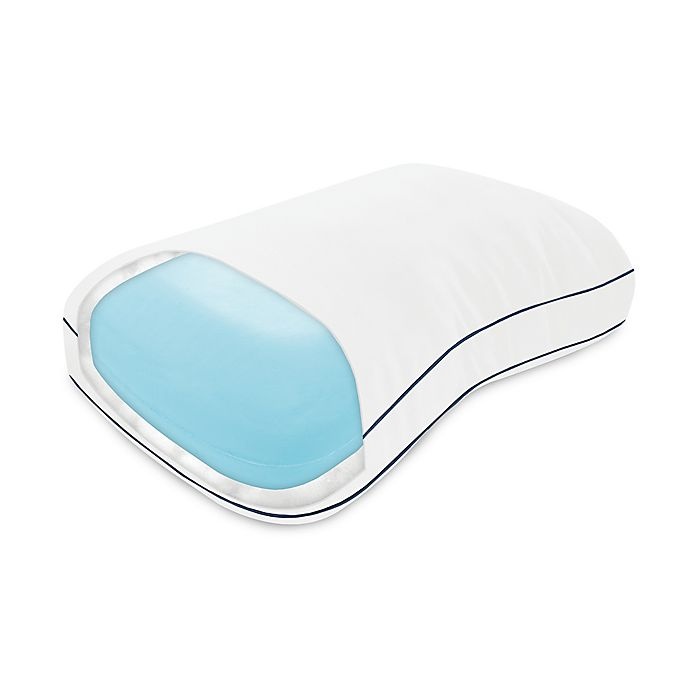 Therapedic Polar Nights Cooling Memory Foam Knee Pillow, 10 x 8