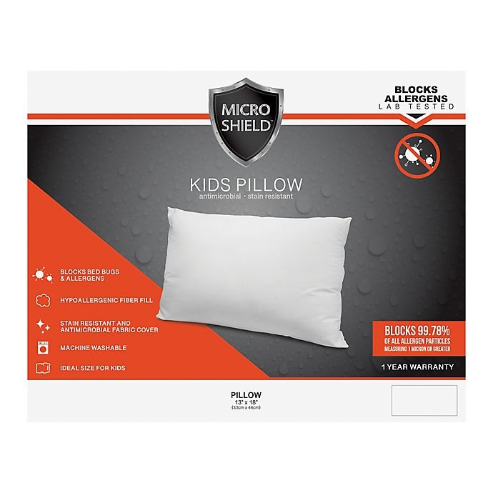 slide 4 of 7, BioPEDIC MicroShield Kids Pillow, 1 ct