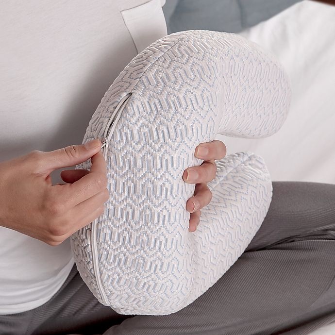 slide 4 of 5, Therapedic Cool to the Touch Neck Pillow, 1 ct