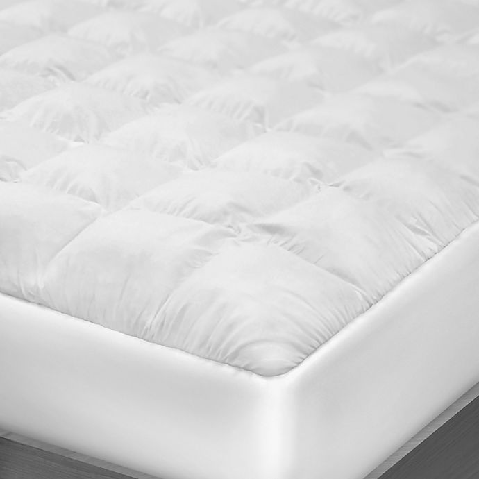 slide 2 of 2, Therapedic Top Loft Gel Fiber Queen Mattress Pad, 1 ct