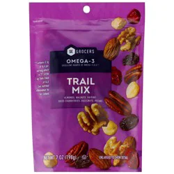 Se Grocers Omega-3 Trail Mix 7 Ounces