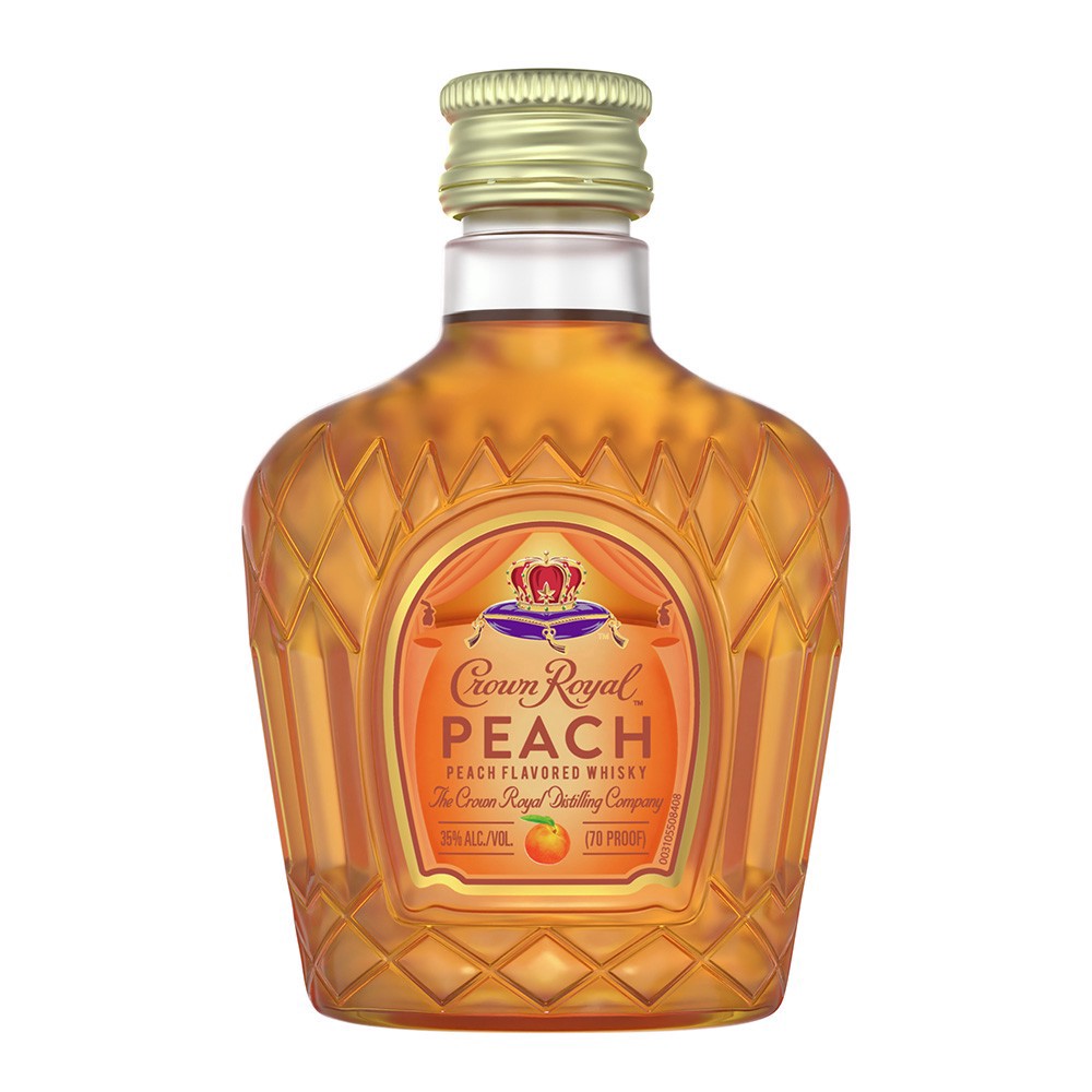 slide 1 of 1, Crown Royal Canadian Whisky Peach, 50 ml