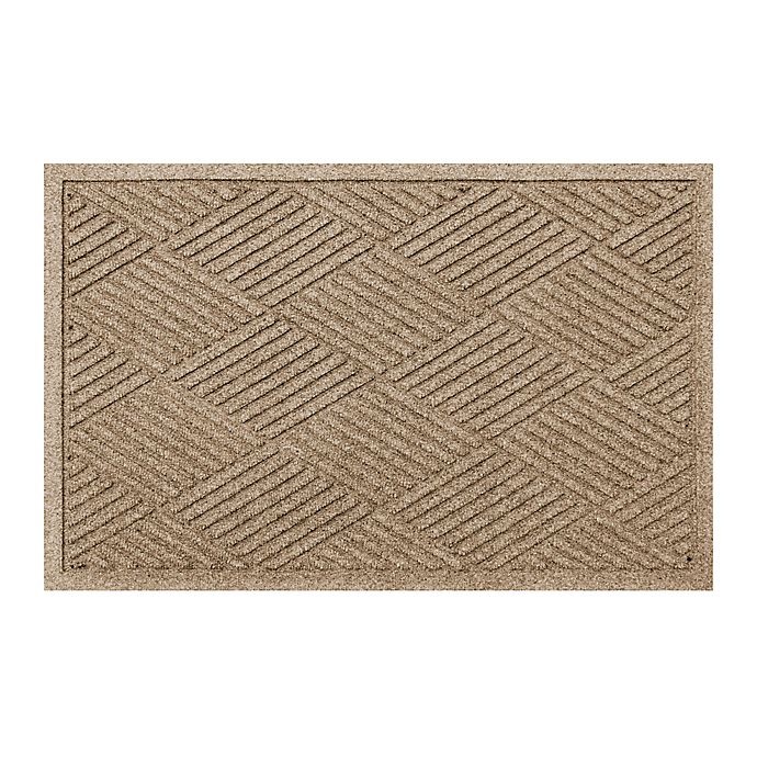 slide 3 of 3, Weather GuardDiamonds Door Mat - Camel, 23 in x 35 in