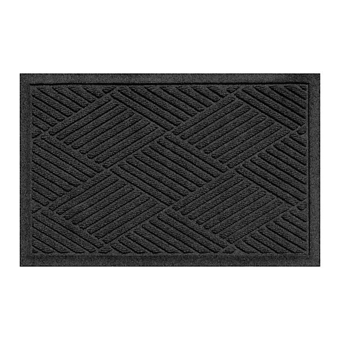 slide 2 of 2, Weather GuardDiamonds Door Mat - Charcoal, 18 in x 28 in