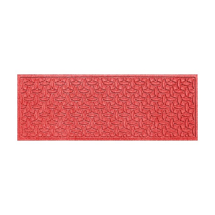 slide 2 of 2, Weather GuardEllipse Door Mat - Solid Red, 22 in x 60 in