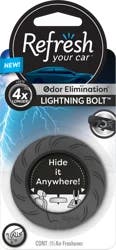 Refresh Your Car!! Discreet Ring Air Freshener - Lightning Bolt