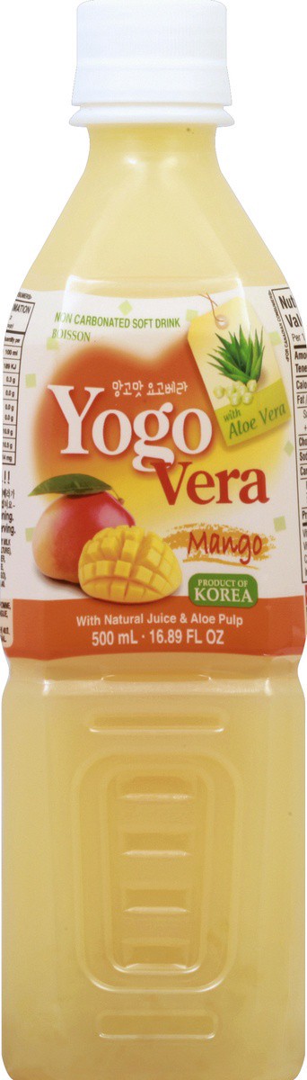 slide 7 of 7, Wang Yogo Vera Juice, Mango, 16.8 oz