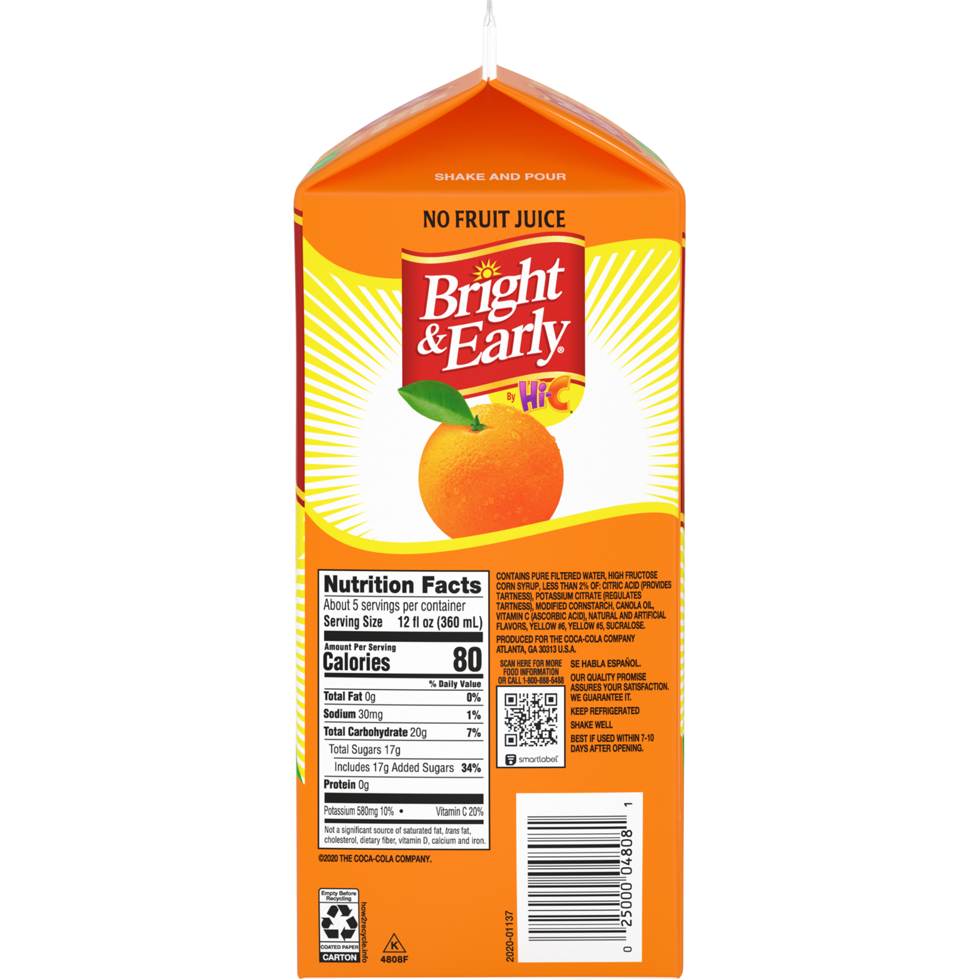 slide 2 of 5, Bright & Early Bright And Early Orange Juice - 59 oz, 59 oz