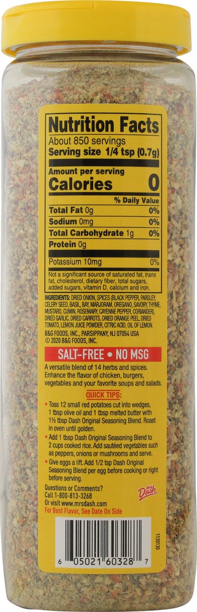 slide 4 of 10, Dash Seasoning Blend, 21 oz