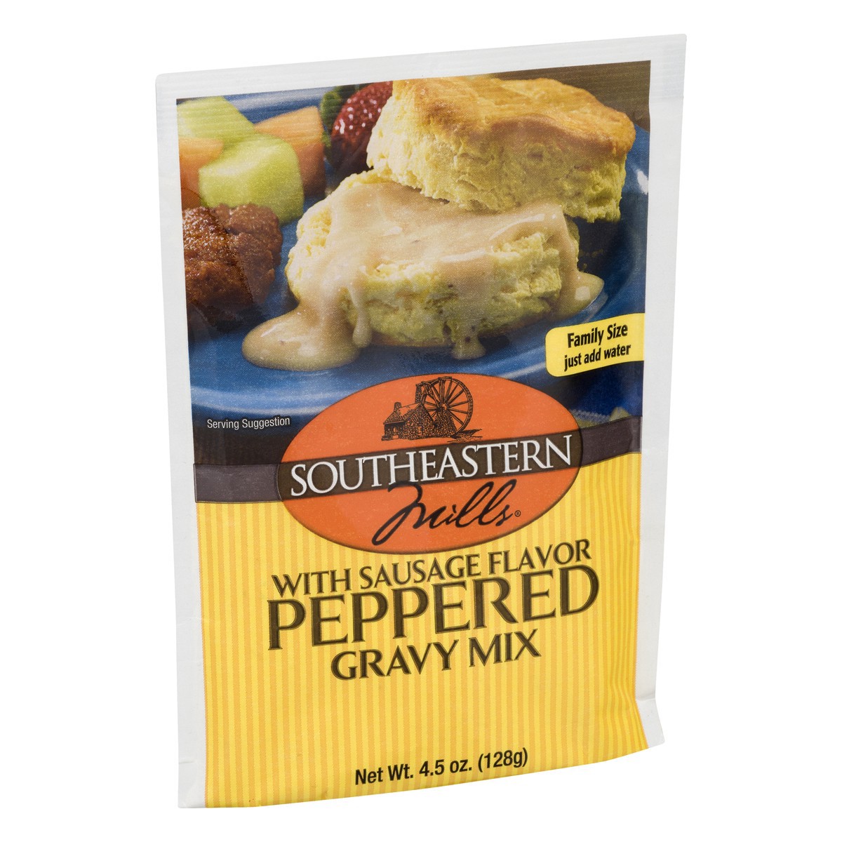 slide 5 of 9, Southeastern Mills Family Size Peppered Sausage Flavor Gravy Mix 4.5 oz, 4.5 oz