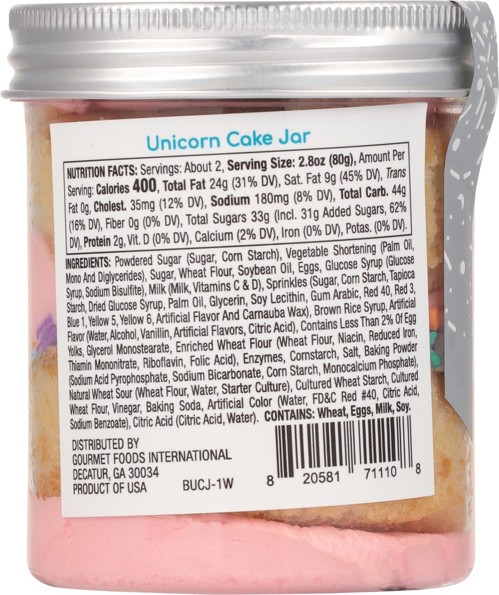 slide 4 of 9, One Bite Cake In A Jar, 5.4 oz