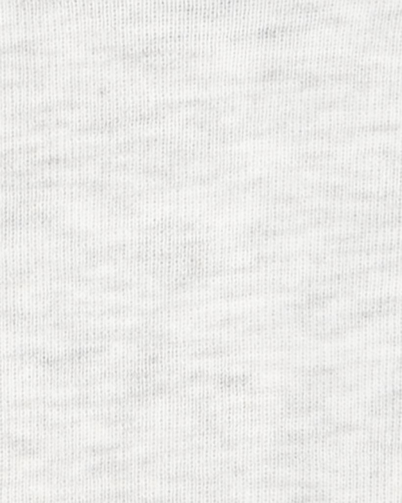 slide 4 of 6, Carter's Carters Baby 5-Pack Striped Birds Short-Sleeve Cotton Bodysuits - Ivory Ivory 9M, 1 ct