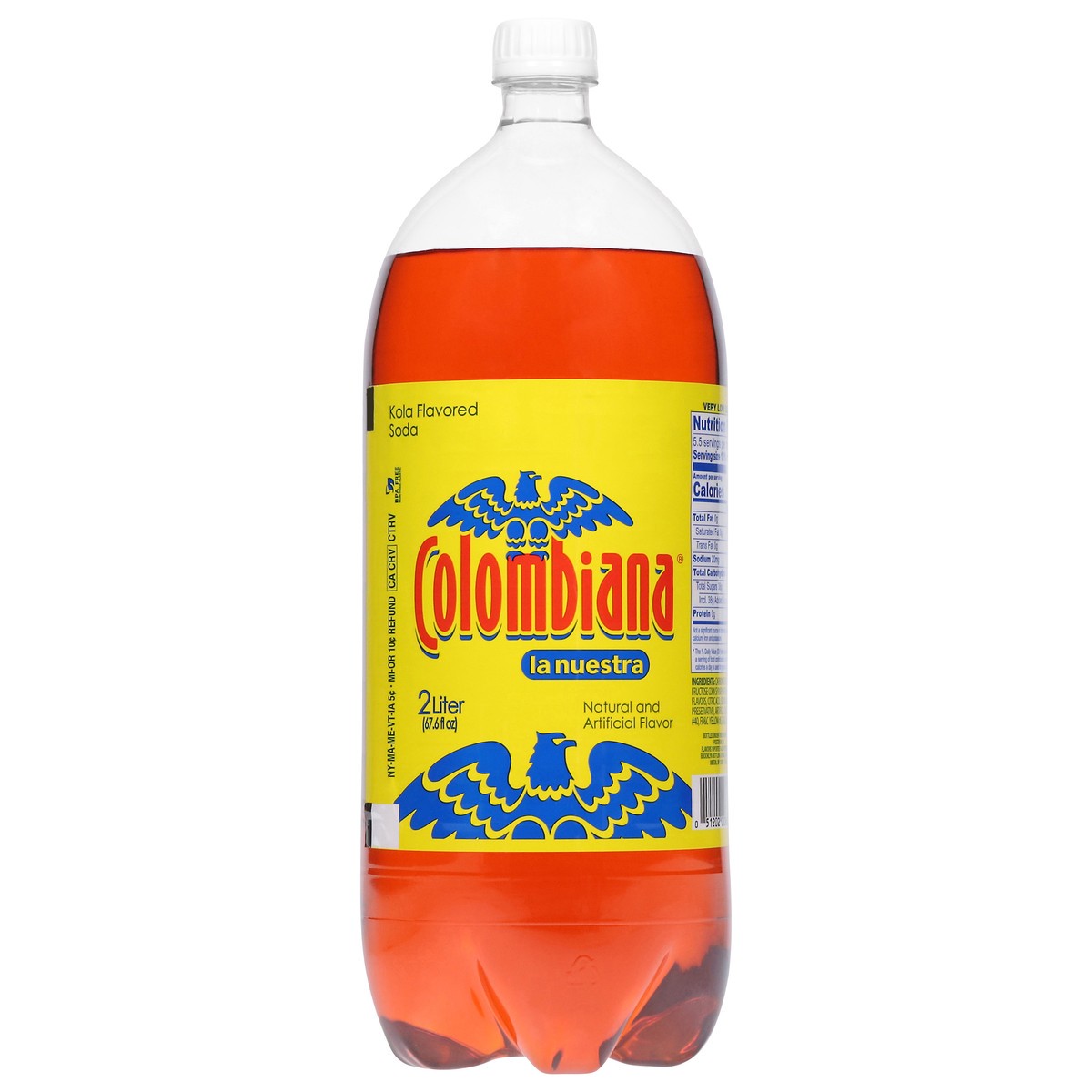 slide 1 of 12, Colombiana Kola Flavored Soda - 2 liter, 2 liter