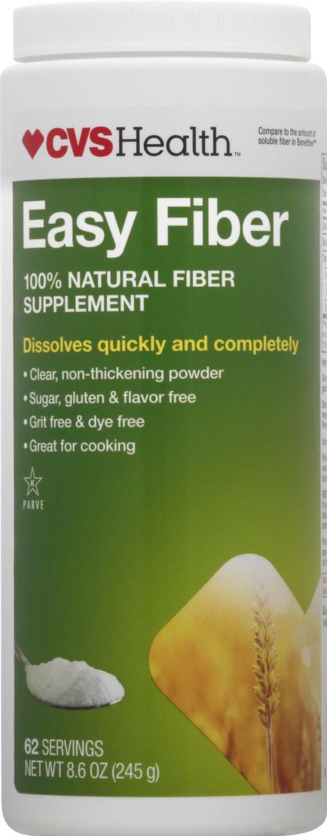 slide 6 of 11, CVS Health Easy Fiber, 62 Servings, 1 ct