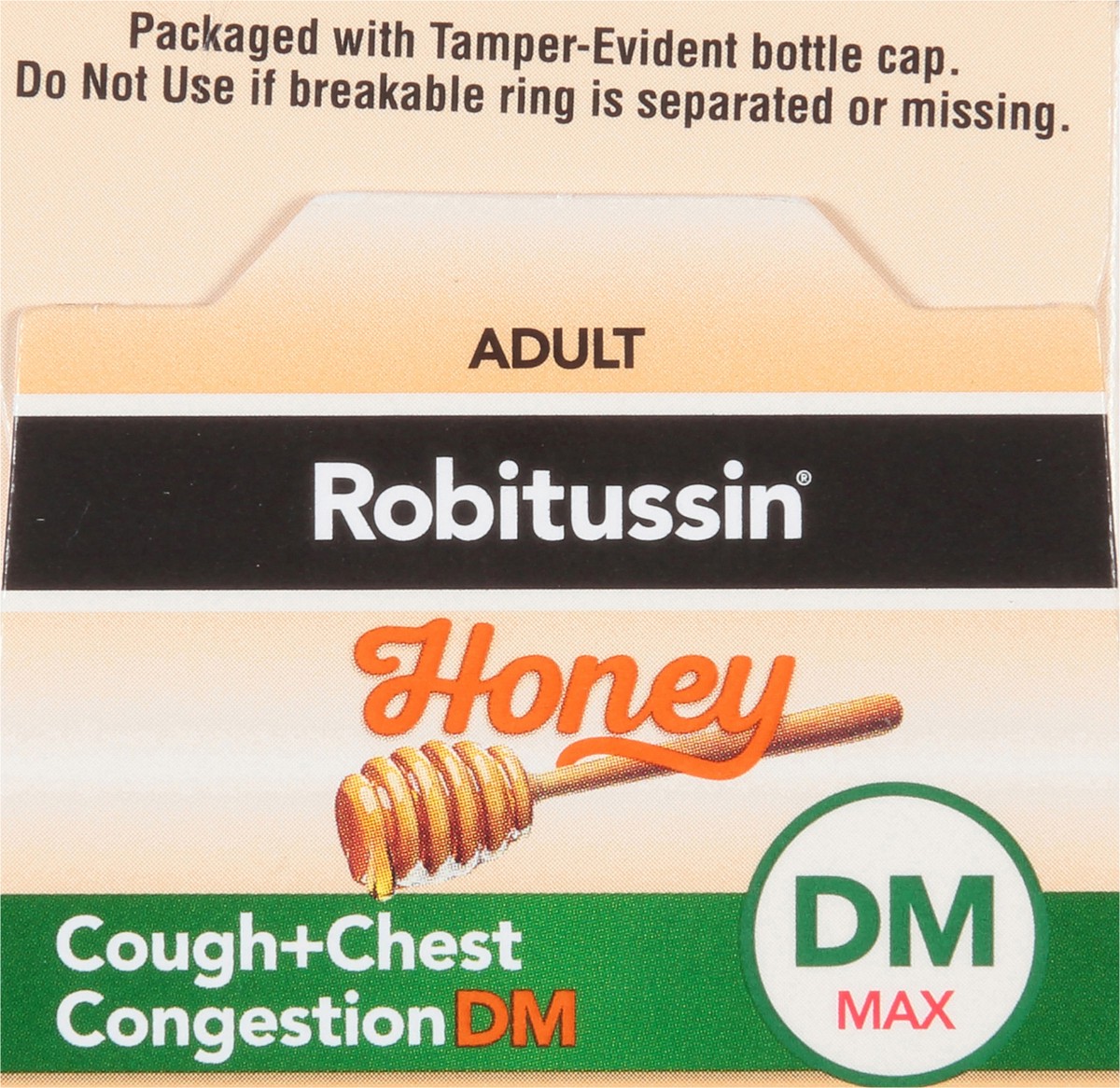 slide 9 of 9, Robitussin Maximum Strength Honey Cough + Chest Congestion DM, Cough Medicine for Cough and Chest Congestion Relief Made with Real Honey - 4 Fl Oz Bottle, 4 fl oz